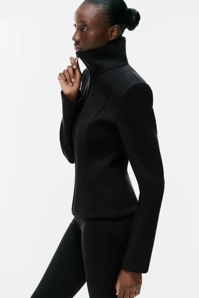 SHOULDER PAD ZIP JACKET – image 3