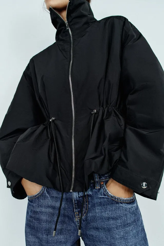 HIGH-COLLAR PUFFER JACKET – image 2