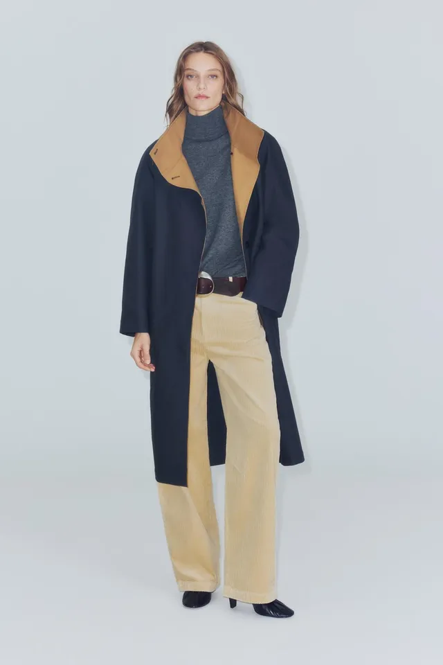ZW COLLECTION LONG TRENCH COAT