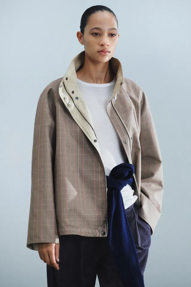 ZW COLLECTION REVERSIBLE CROPPED JACKET – image 10