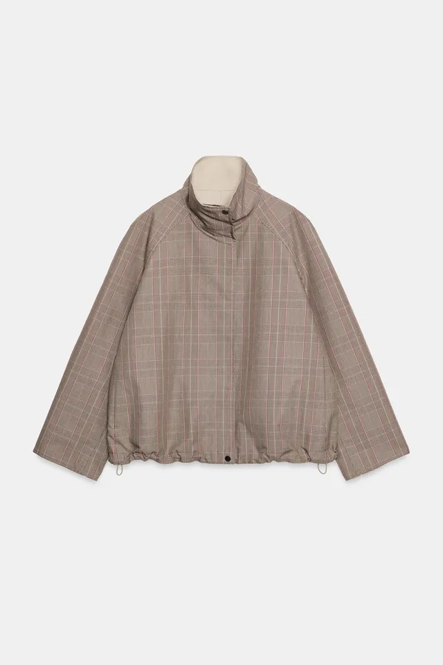 ZW COLLECTION REVERSIBLE CROPPED JACKET – image 11