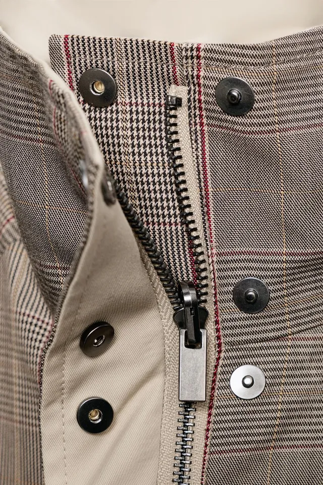 ZW COLLECTION REVERSIBLE CROPPED JACKET – image 14