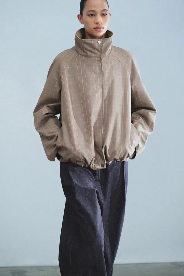 ZW COLLECTION REVERSIBLE CROPPED JACKET – image 2