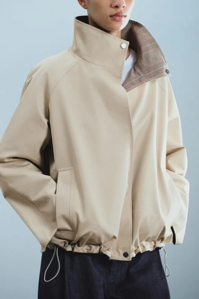 ZW COLLECTION REVERSIBLE CROPPED JACKET – image 5