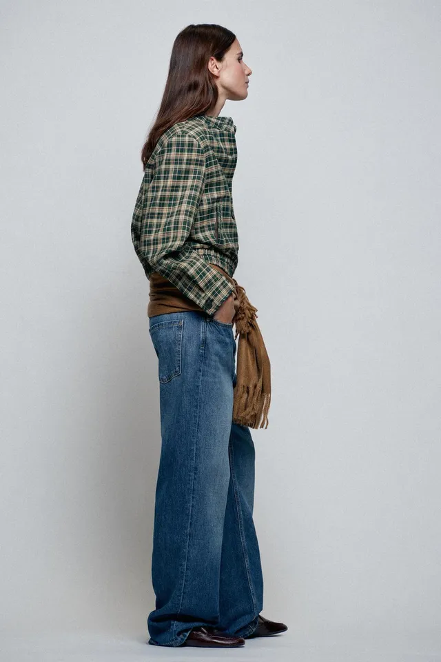 CHECK BOMBER JACKET – image 5
