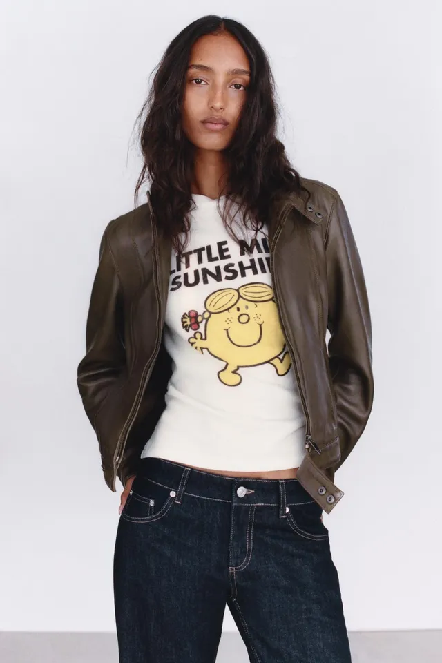 100% LEATHER ZIPPED JACKET – image 2