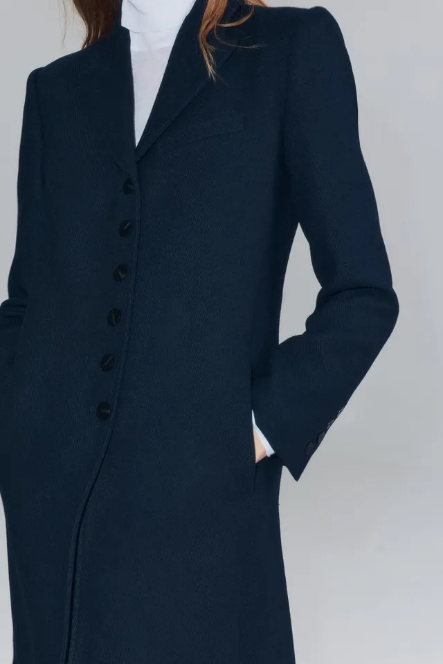 ZW COLLECTION LONG COAT WOOL BLEND – image 2