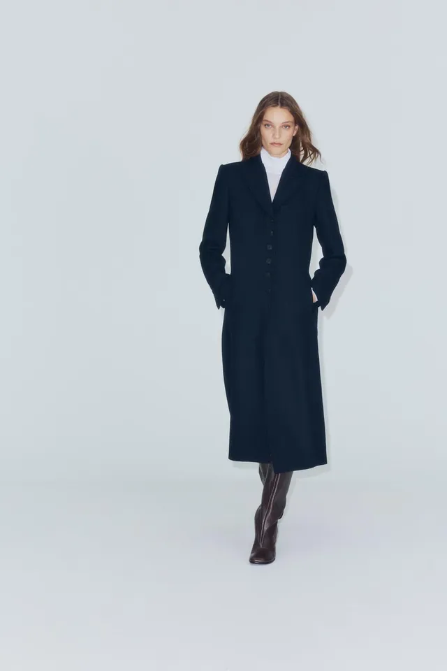 ZW COLLECTION LONG COAT WOOL BLEND – image 5
