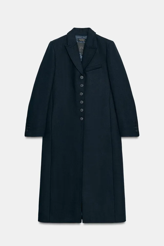 ZW COLLECTION LONG COAT WOOL BLEND – image 7