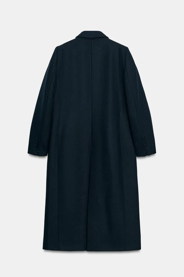 ZW COLLECTION LONG COAT WOOL BLEND – image 8
