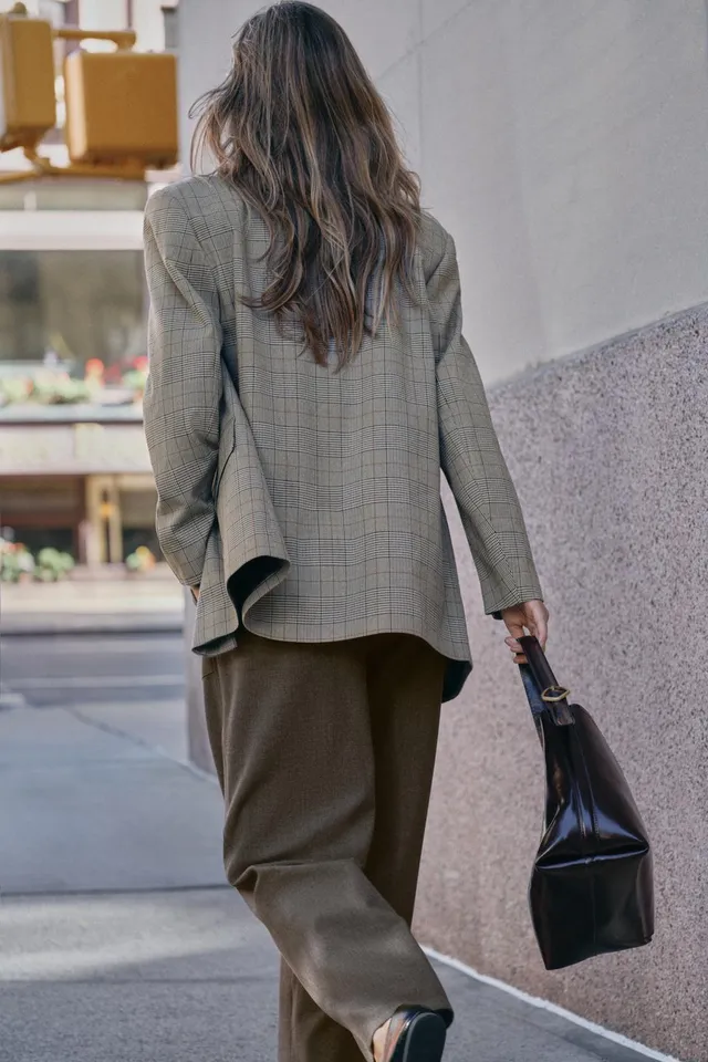 OVERSIZE DOUBLE-BREASTED BLAZER – image 4