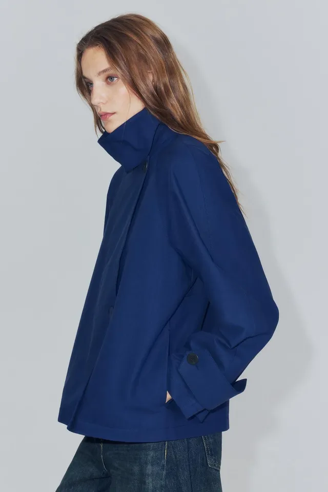 ZW COLLECTION SHORT TRENCH COAT – image 2