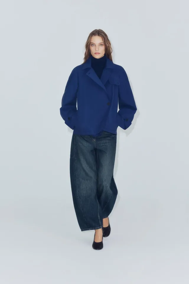 ZW COLLECTION SHORT TRENCH COAT – image 4