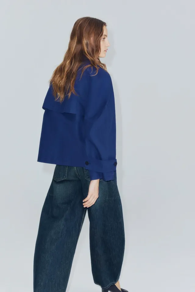 ZW COLLECTION SHORT TRENCH COAT – image 5