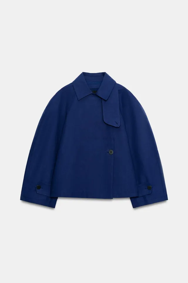 ZW COLLECTION SHORT TRENCH COAT – image 7