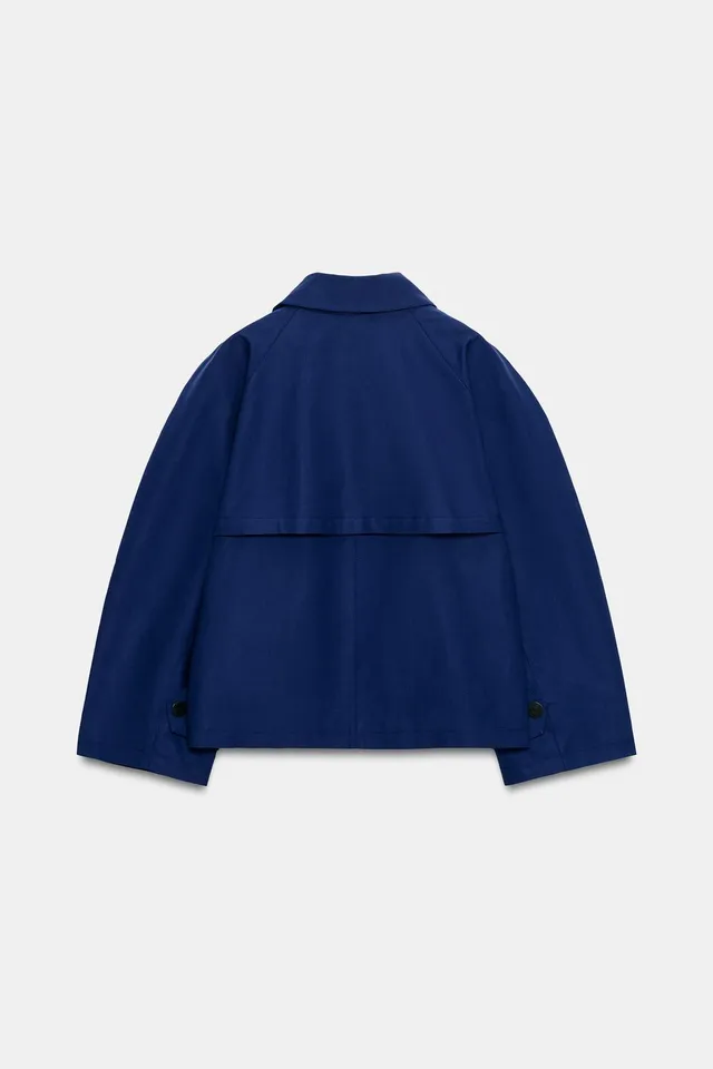 ZW COLLECTION SHORT TRENCH COAT – image 8