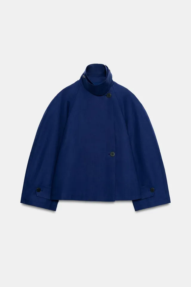 ZW COLLECTION SHORT TRENCH COAT – image 9