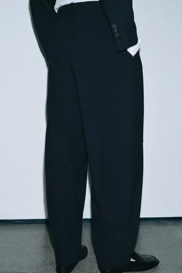 بنطال بخصر مرتفع من مجموعة ZARA – صورة 2