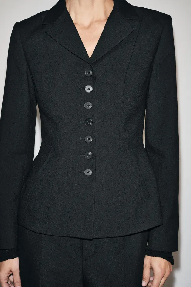 ZW COLLECTION TAILORED CROPPED BLAZER – image 2