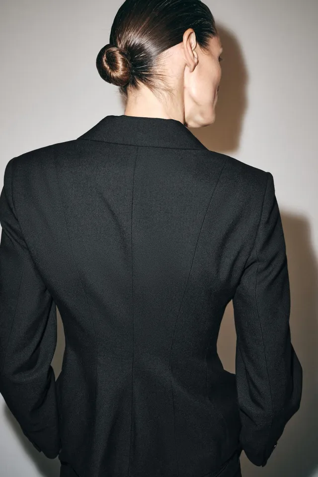 ZW COLLECTION TAILORED CROPPED BLAZER – image 3
