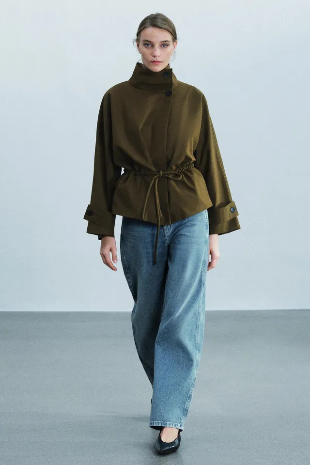 ZW COLLECTION SHORT Oversize TRENCH