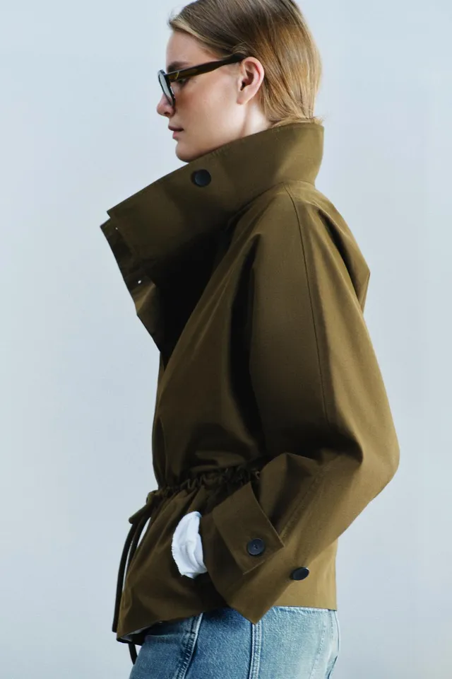 ZW COLLECTION SHORT Oversize TRENCH – image 5