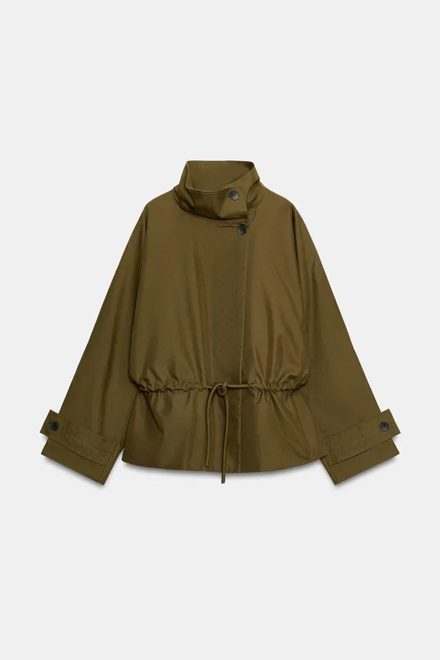 ZW COLLECTION SHORT Oversize TRENCH – image 6