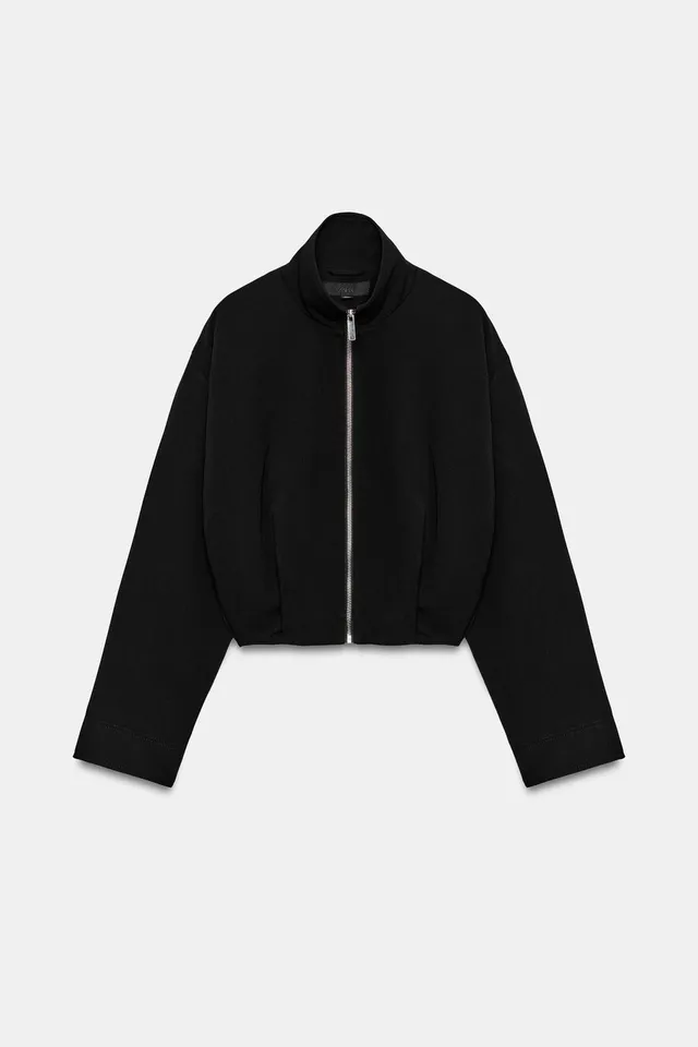 HIGH NECK BOMBER JACKET – image 6