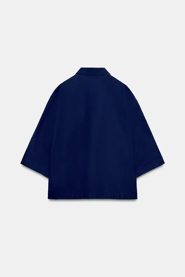 معطف ترنش قصير قابل للقلب من Zara – صورة 11