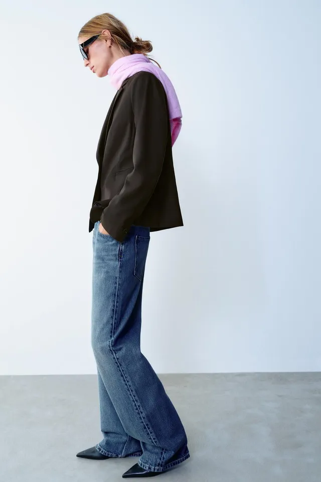 TAILORED BLAZER WITH SHOULDER PADS – image 5