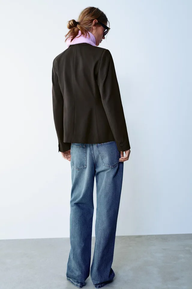 TAILORED BLAZER WITH SHOULDER PADS – image 6