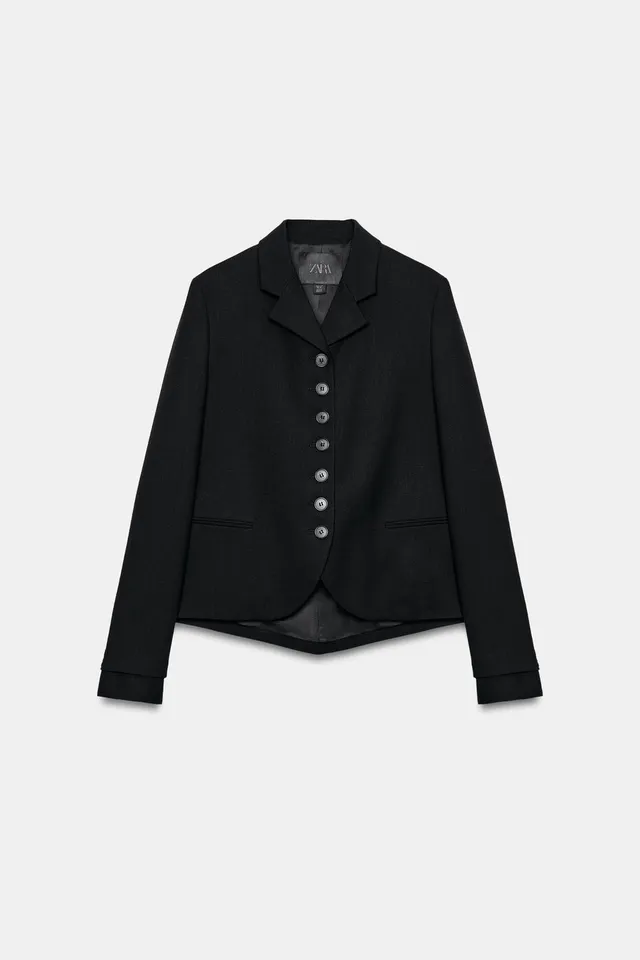 ZW COLLECTION STRAIGHT BUTTONED BLAZER – image 6