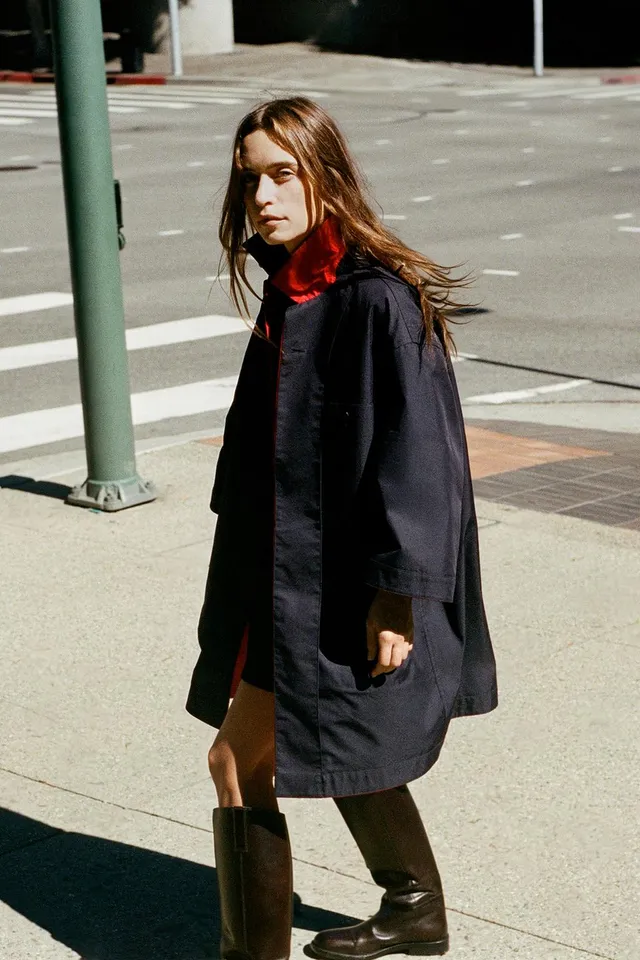 ZW Collection Reversible Midi Trench Coat – image 11