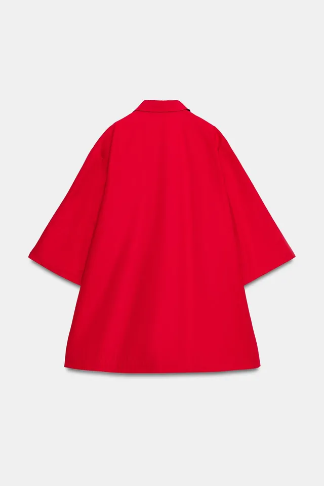 ZW Collection Reversible Midi Trench Coat – image 13