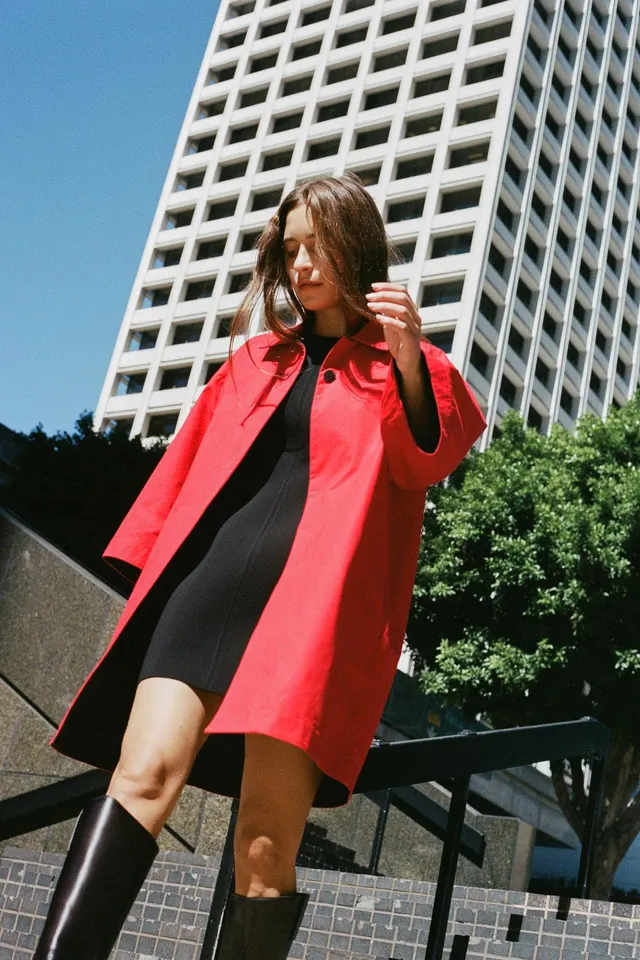 ZW Collection Reversible Midi Trench Coat – image 2