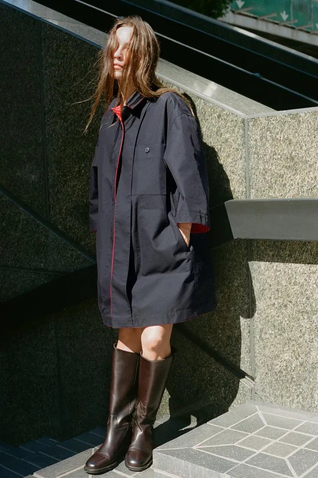 ZW Collection Reversible Midi Trench Coat – image 7