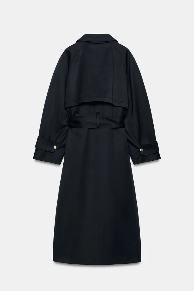 ZW COLLECTION LONG TRENCH COAT – image 10