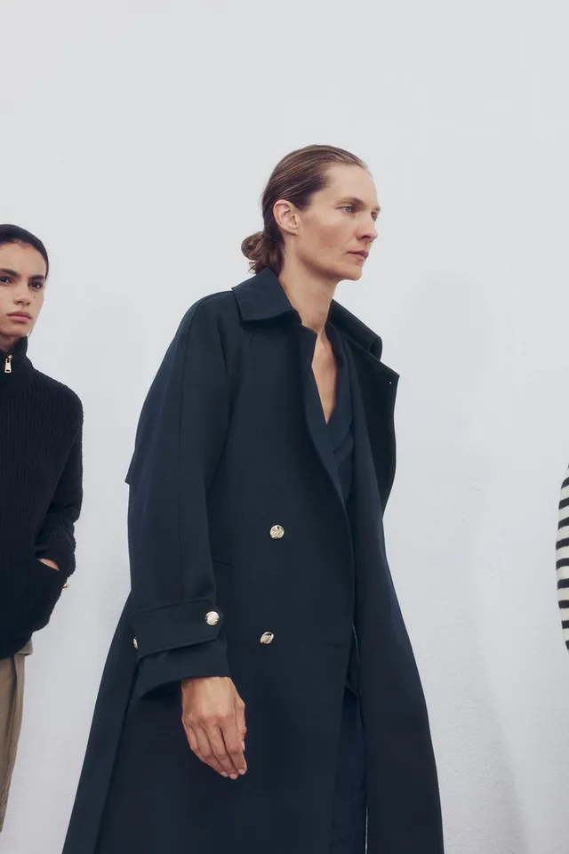 ZW COLLECTION LONG TRENCH COAT – image 7