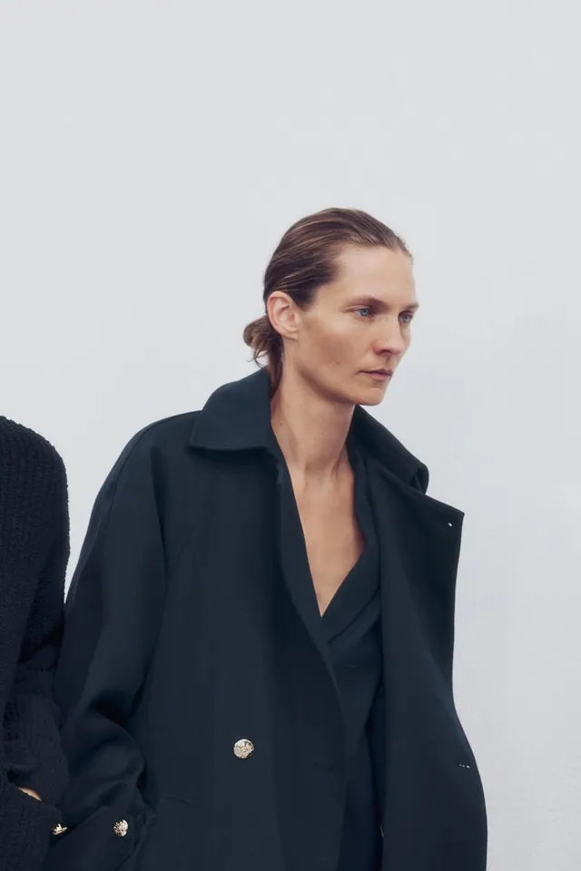 ZW COLLECTION LONG TRENCH COAT – image 8