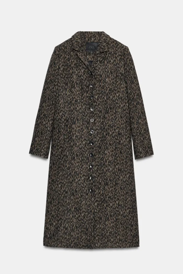ZW COLLECTION LONG ANIMAL PRINT COAT – image 2
