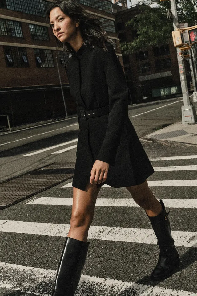 LONG BLAZER WITH BELT