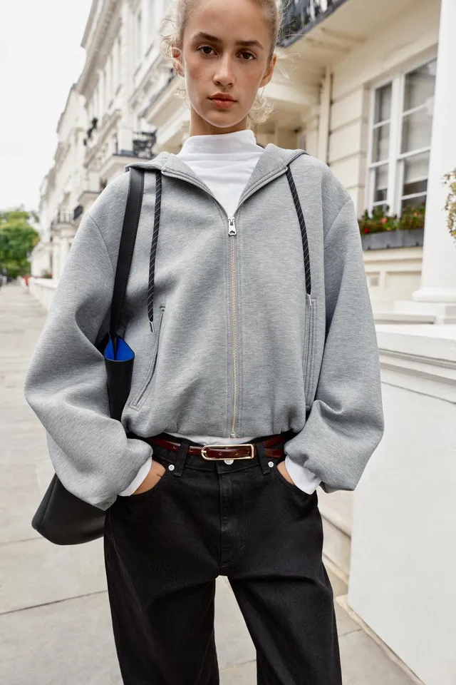 BOMBER HOODIE – image 2