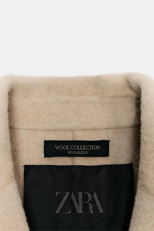 ZW COLLECTION SHORT WOOL BLEND COAT – image 10