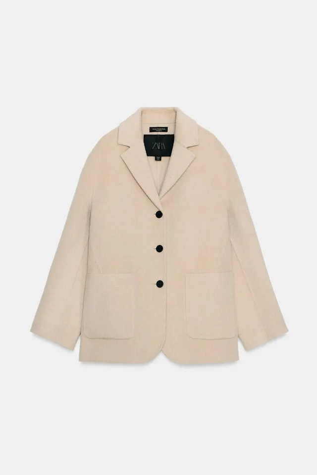ZW COLLECTION SHORT WOOL BLEND COAT – image 7