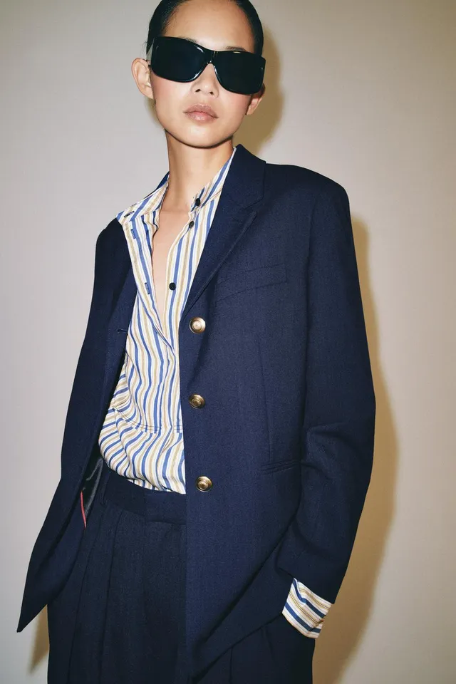 ZW COLLECTION BUTTON BLAZER – image 2