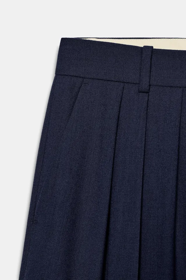 ZW COLLECTION PLEATED WIDE-LEG TROUSERS – صورة 8