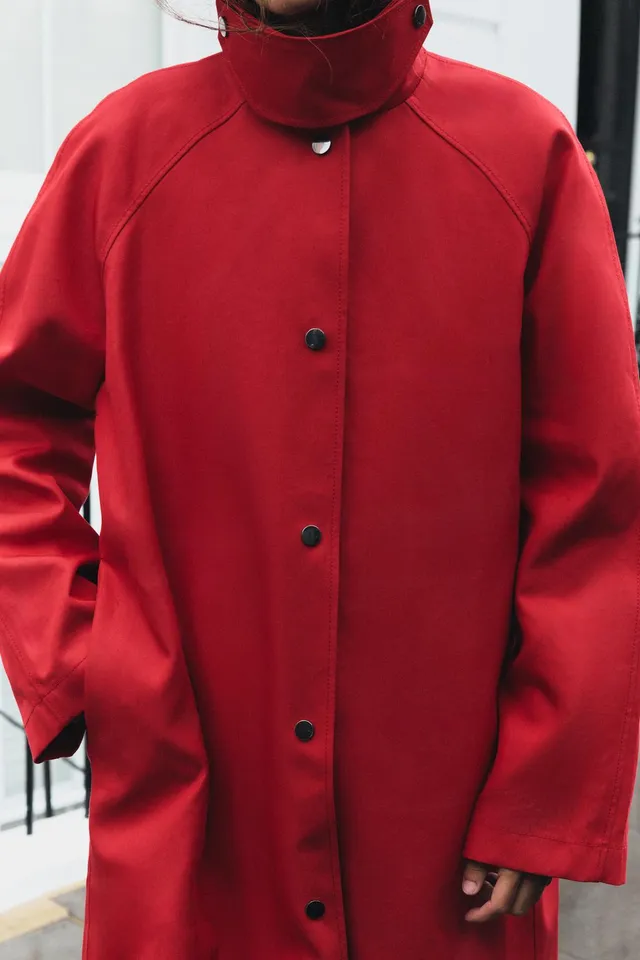 ZW COLLECTION LONG TRENCH COAT – image 6