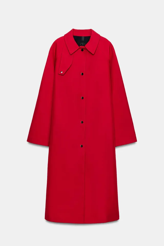 ZW COLLECTION LONG TRENCH COAT – image 7