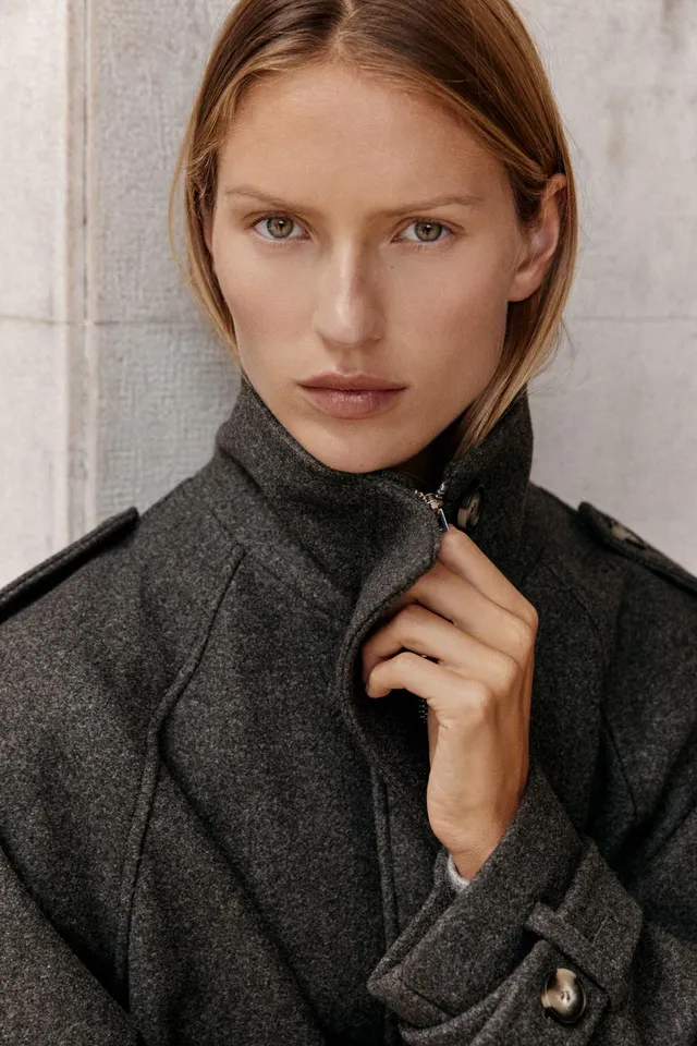 TAB DETAIL BOMBER JACKET – image 5