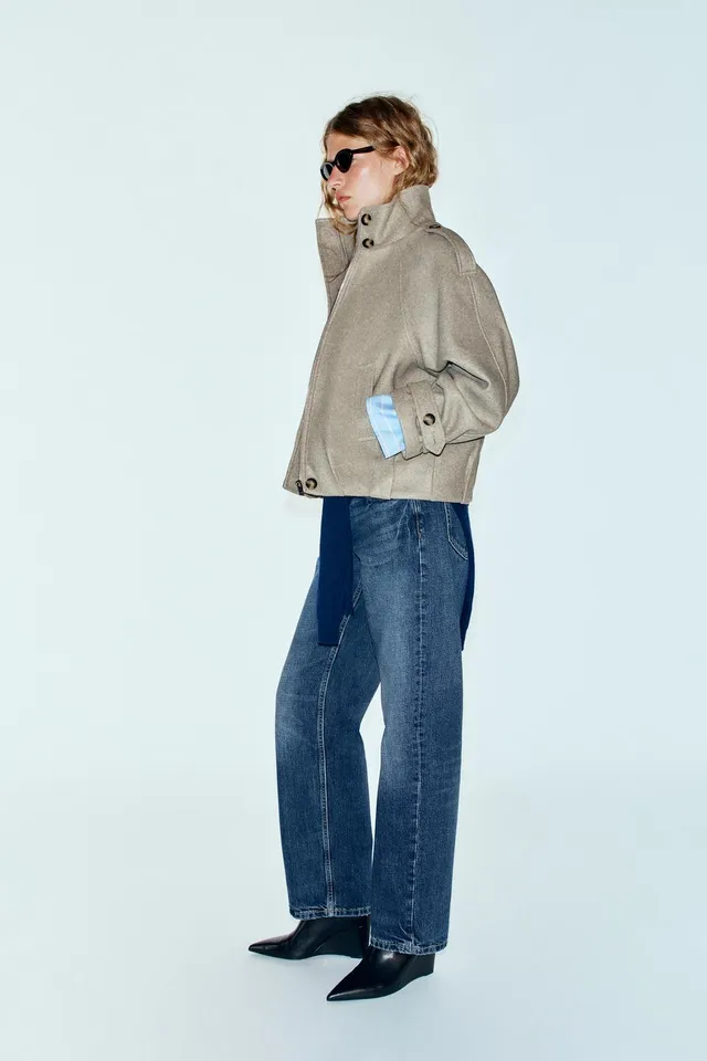 TAB DETAIL BOMBER JACKET – image 3